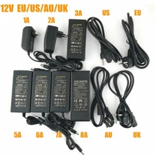 DC 5V 12V 24V 1A 2A 3A 5A 8A Power Supply Adapter Transformer For 5050 LED Strip