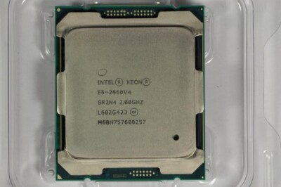 SR2N4 Intel Xeon E5-2660v4 14 Core 2.00GHz QPI 35M 105W FCLGA2011-3 Processor