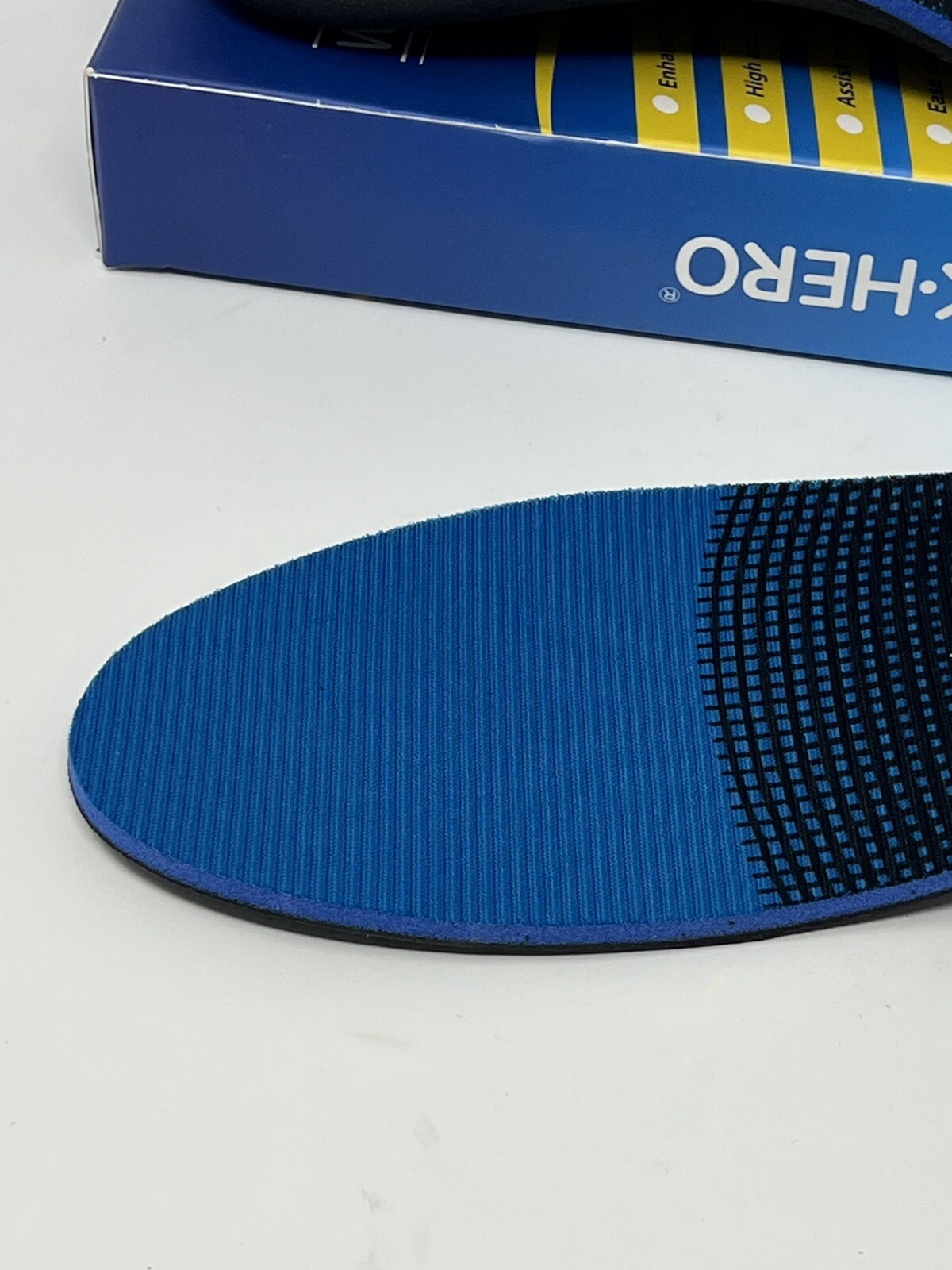WalkHero Medical Orthotic Insoles Men's 7- 7 1/2 Women 9-9 1/2 Heel ...