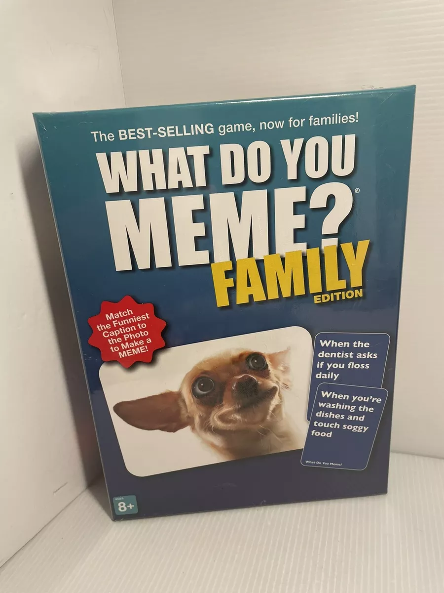 Sealed What Do You Meme? Family Edition Board Game