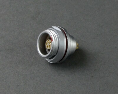 Lemo EEG.0K.305.CLL Circular Push-Pull Connection Receptacle w/ (5) Contacts