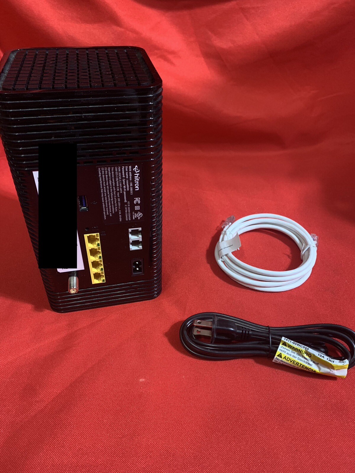 Hitron Coda4582 DOCSIS 3.1 Cable Modem Router w 802.11ac WiFi MoCA