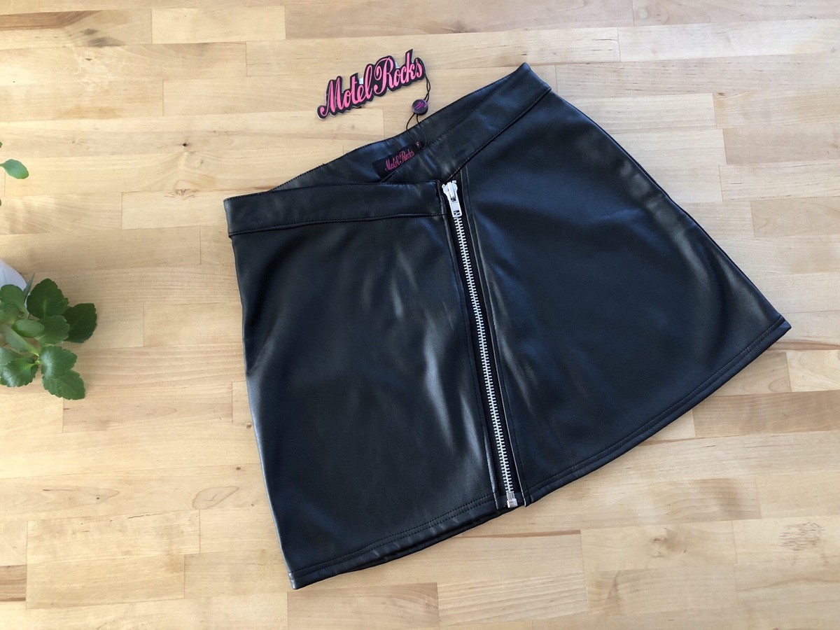 Depop Faux Leather Midi Skirt Oasis Burgundy Leather Look Oasis