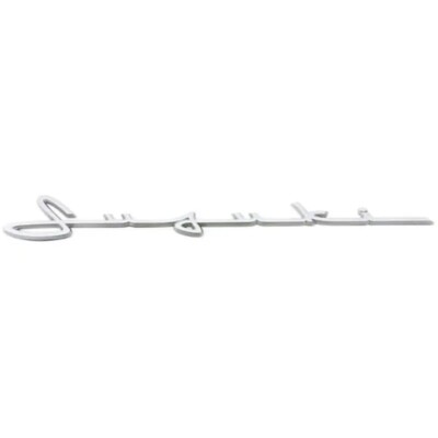 Suzuki Genuine Wagon R Wide Plus Solio Emblem Silver 77860-84F51-ZG4 OEM