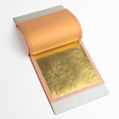L.A. Gold Leaf: 22K Genuine Gold Leaf Sheets (Loose or Transfer)