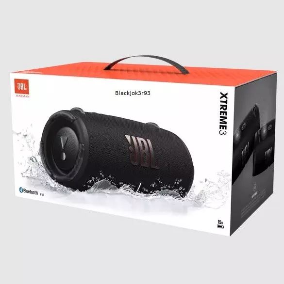 JBL Xtreme3 Portable Bluetooth Waterproof and Dustproof Speaker