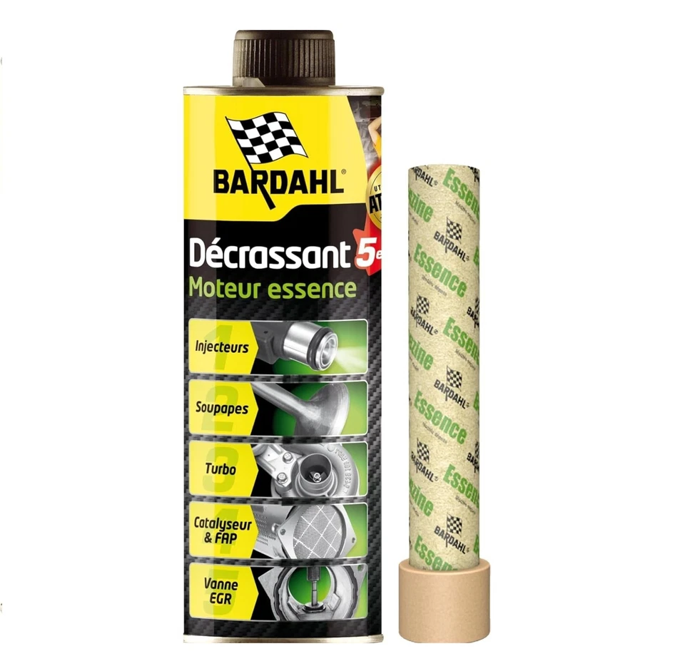 Décrassant moteur Essence 500 ml - Formule pro 5 en 1 BARDAHL (offre découverte)