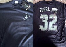 PEARL JAM SHIRT XL SEATTLE KRAKEN HOCKEY CLUB CLIMATE PLEDGE #32 RETIRED FANS