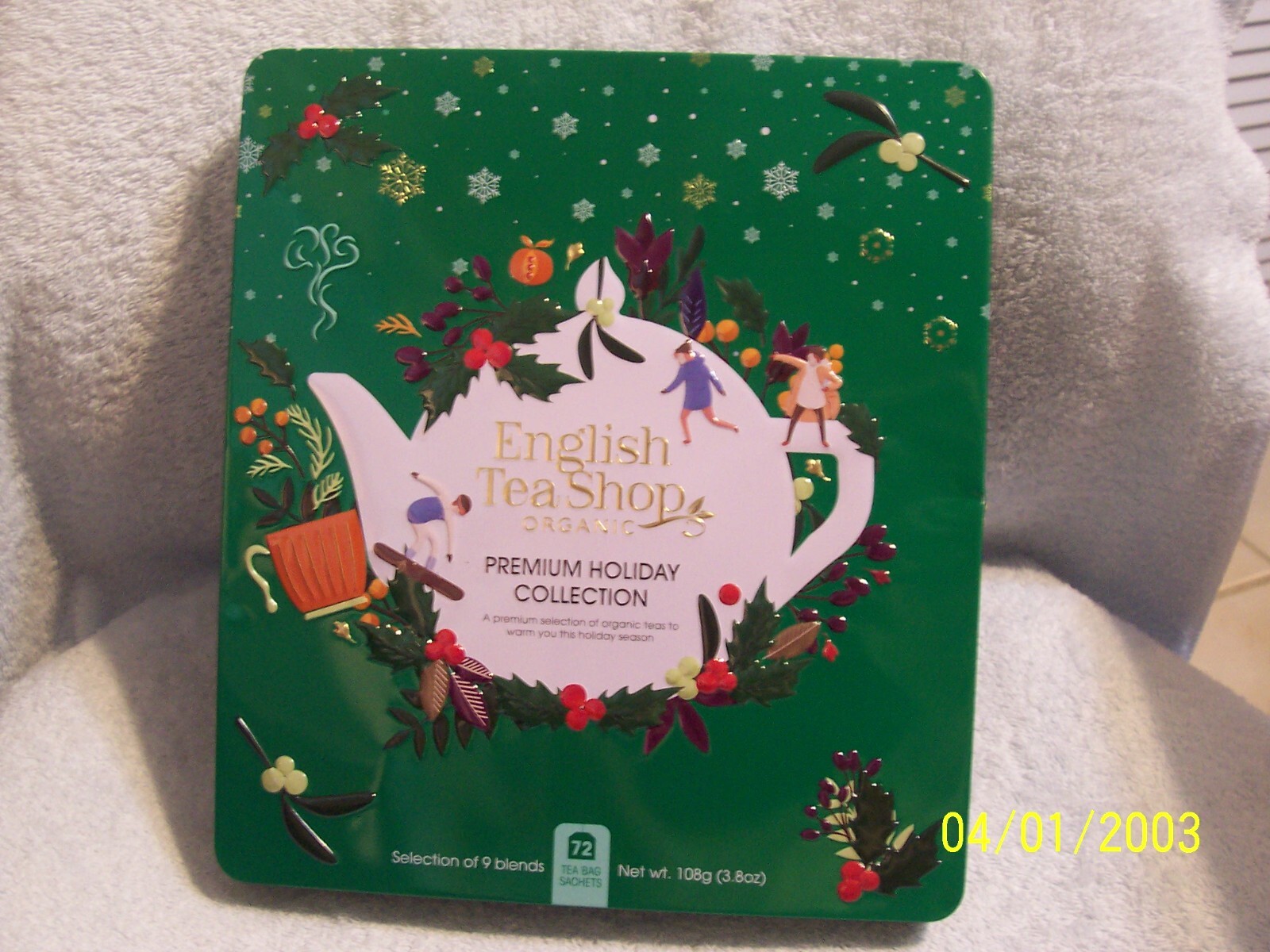 Shop Organic Set Of 72 Tea Bag Sachets 9 Blends In Decorativ