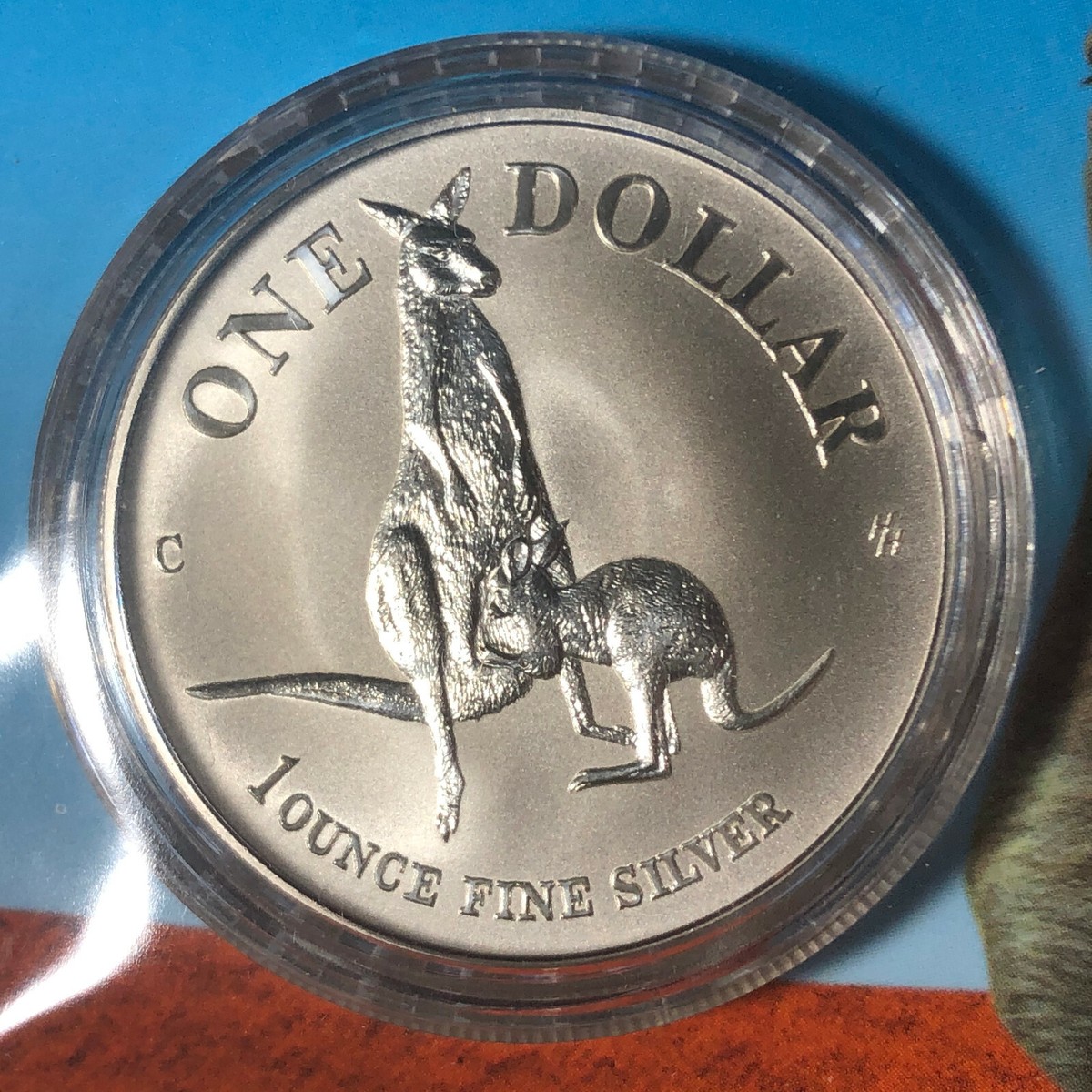 1996 Australia Kangaroo $1 Dollar 1 Ounce .999 Silver Coin | eBay