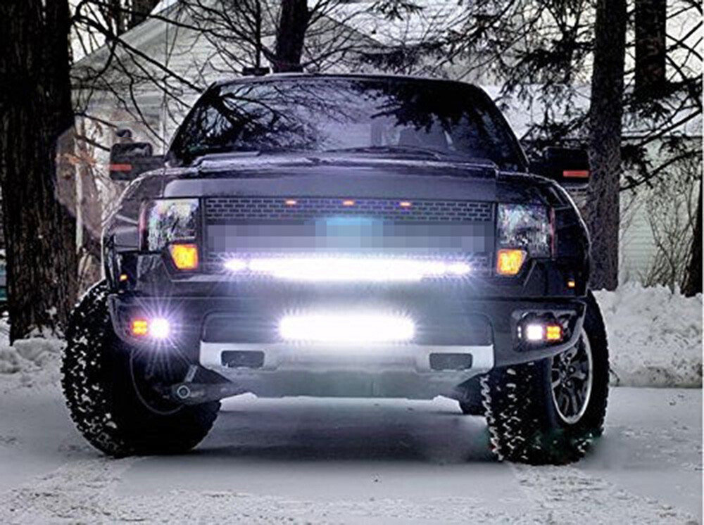 Led Bar Slim Single Row Slim LED Light Bar - 7" To 50" Spot Beam For Offroad Trucks, ATVs, SUVs Led Light Bar Single Row - Foto 10