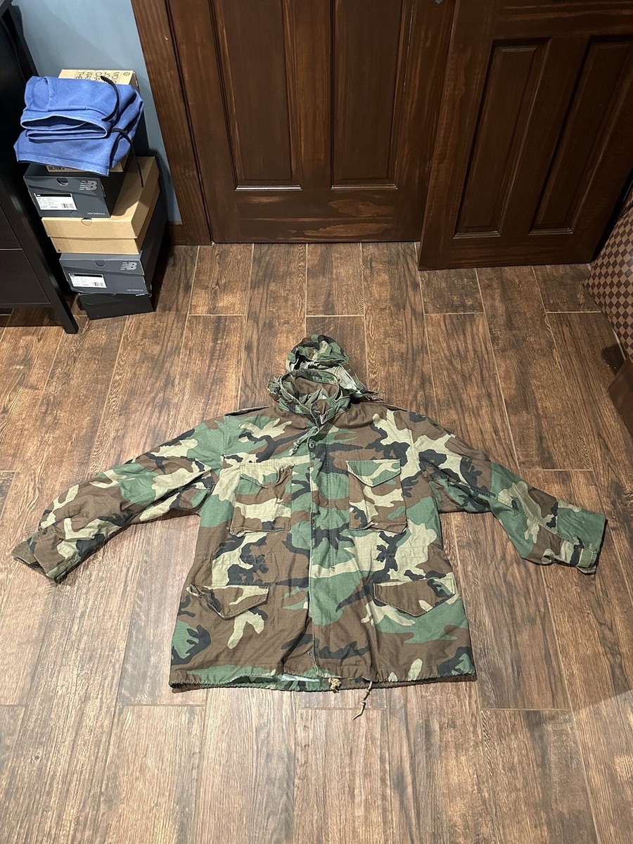 Alpha Industries Cold Weather Field Coat Woodland Camo XL