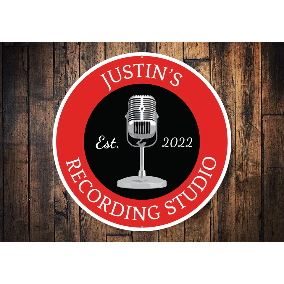 Recording Studio Metal Sign - Image 2 of 4