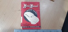 MOTOR MANUAL ANNUAL 1949/1950 ALL CURRENT CARS REVIEWED , MOTORISTS HANDBOOK.