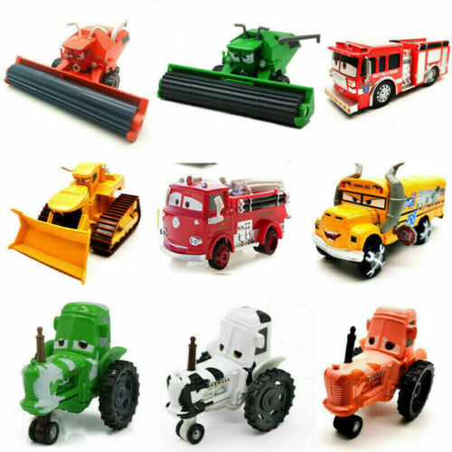 Disney Pixar Cars Chuy El Materdor Frank trattore metallo 1:55 modello pressofuso giocattolo # - Foto 1 di 28