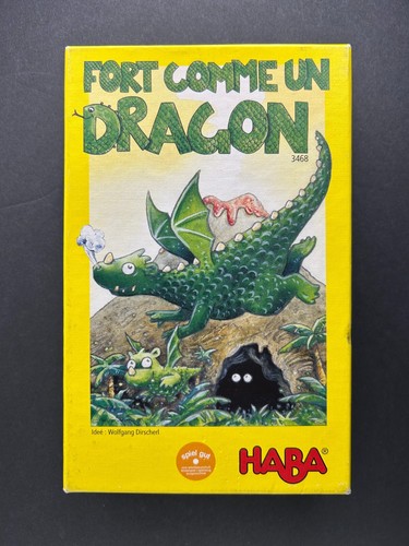 HABA Fort Comme Un Dragon Game 3468 Complete French Edition - Rare OOP