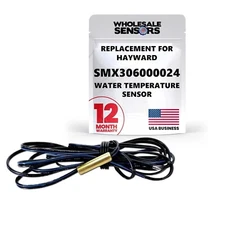 Hayward SMX306000024 Replacement Water Temperature Sensor for Heat Pool Pumps