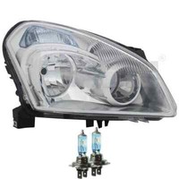 Scheinwerfer Links H7/H7 FüR Nissan Qashqai +2 I J10 JJ10 Inkl. Osram Lampen
