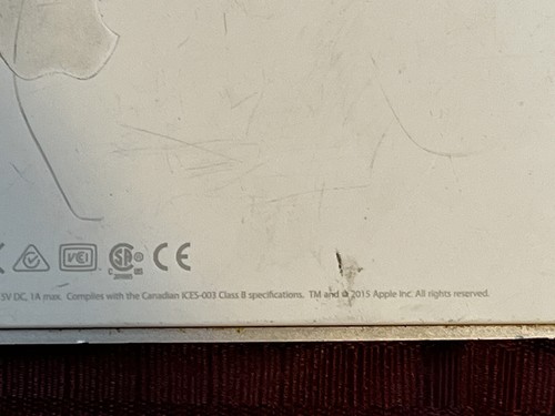 Apple Mac A1243 Tastiera USB standard cablata con tastierino numerico (leggi desc) - Foto 9 di 11
