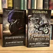 Lot Of 2 Transformers By Alan Dean Foster Ballantine Del Rey Paperback