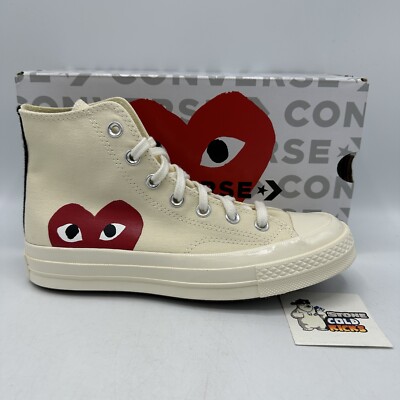 Converse All Star High x Comme des Garcon Size 5.5M/7.5W Right Shoe Only
