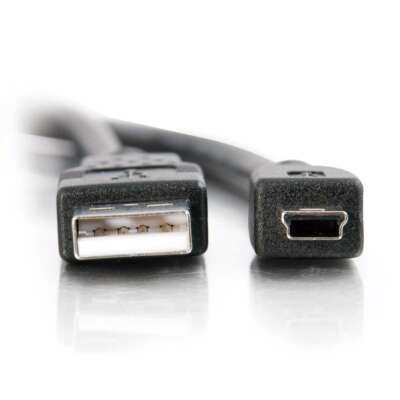 USB-C To Mini DC Power Cable For Garmin Nuvi Drive GPS - 6 Foot Charging Cord