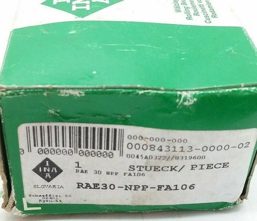 Rae30 npp fa106 подшипник