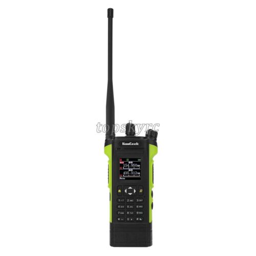 HAMGEEK APX-8000 12 W ricetrasmettitore portatile radio dual band VHF UHF 999 CH - Foto 9 di 12