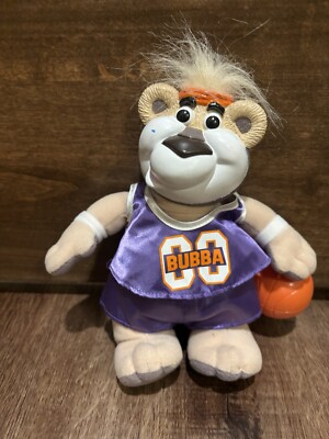 1999 Basketball Bubba 8" Plush Bear Rubber Face Mattel | eBay