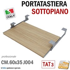 PORTATASTIERA SCRIVANIA SOTTOPIANO ESTRAIBILE PIANETTO PC TASTIERA RIPIANO LARGA