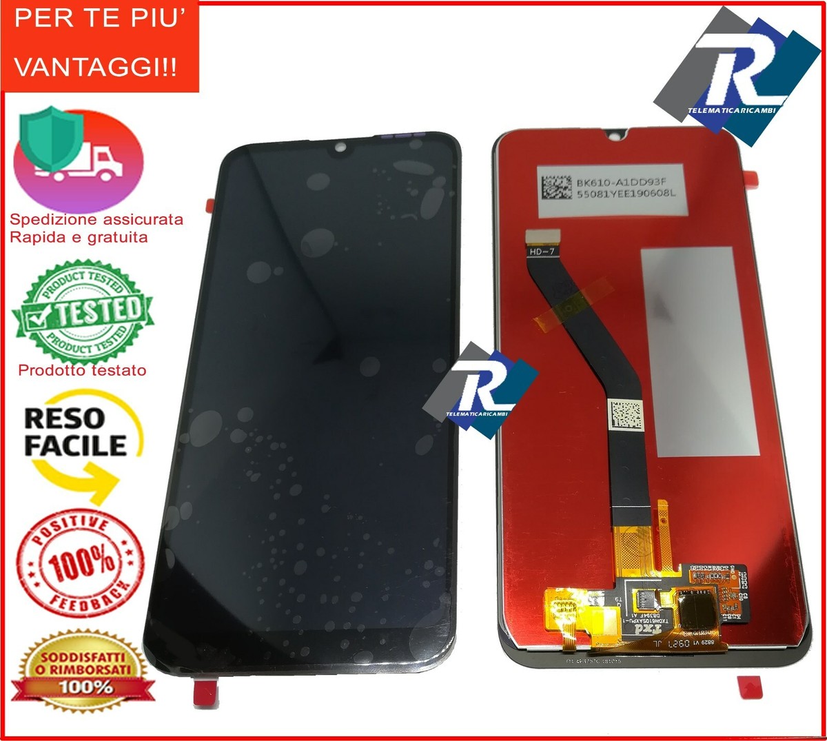 Ricambi Display Huawei Y6 2019 | Confronta Prezzi - Foto 9