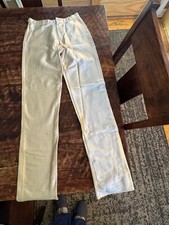 VINTAGE JOU JOU GOLD SPANDEX DISCO PANTS. SIZE 5-6. HALLOWEEN COSTUME RETRO