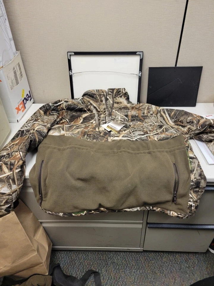 New with tags Drake Waterfowl MST EQWADER Max 5 1/4 ZIP wind, water resist 3XL - Image 3 of 4