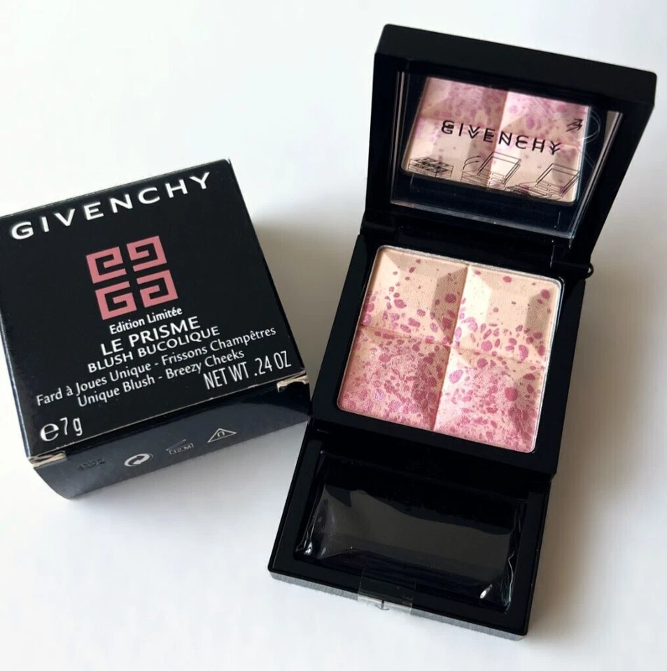 GIVENCHY Le Prisme Blush Bucolique 1 BUCOLIC ROSE Unique Blush - Breezy Cheeks - Image 3 of 4