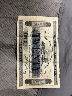 Northern Bank Limited £20 Specimen Banknote 1905 Northern Ireland