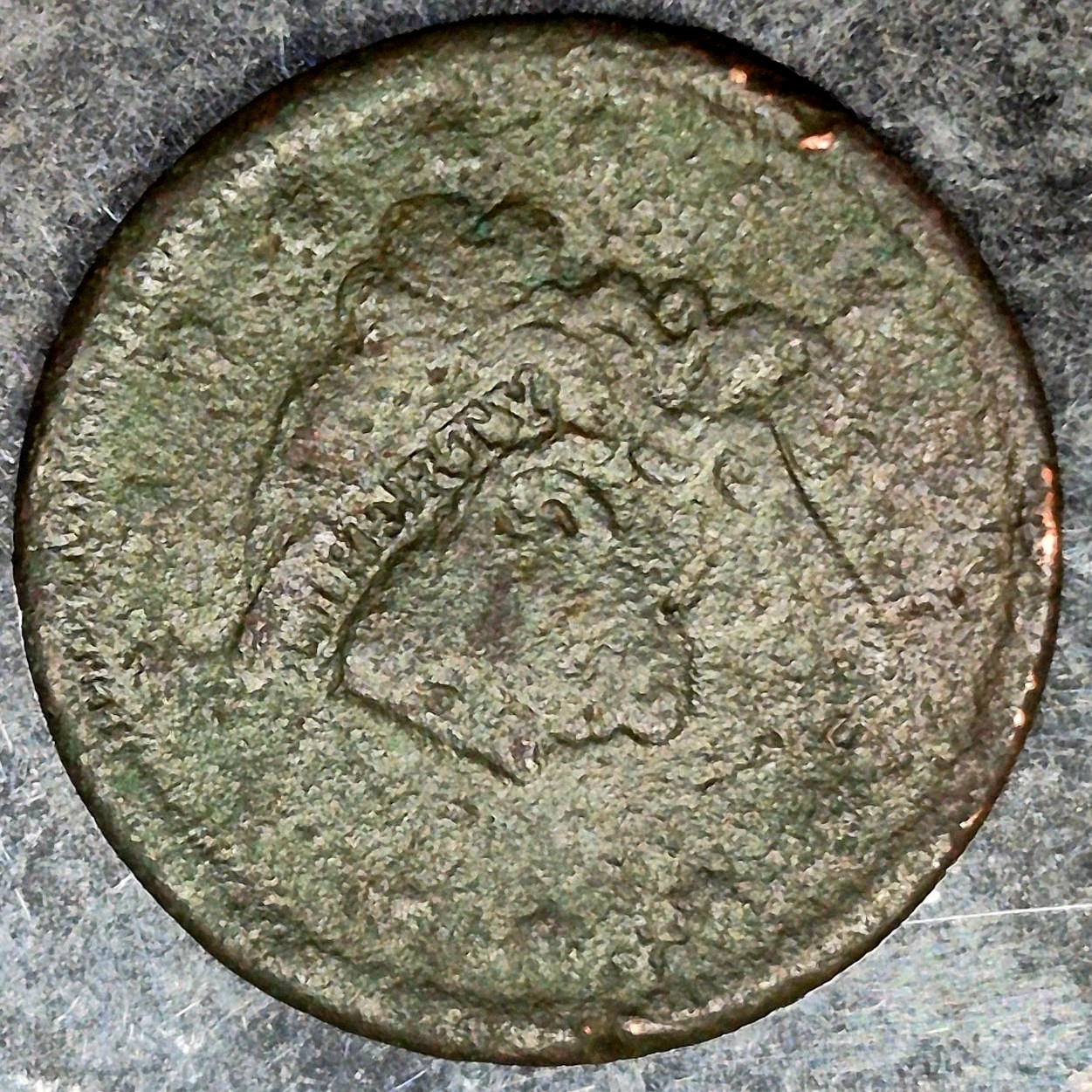 No Date Coronet Matron Head Large Cent 1816-1839 Conservation Project 1C Copper