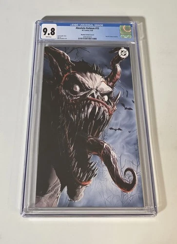 Absolute Batman #15 CGC 9.8 Graded Mike Mayhew Limited Edition Virgin Variant