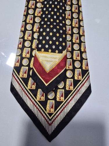 🔥🔥🔥VITALIANO PANCALDI STUNNING, RARE ITALIAN X-LONG(62"),SILK NECKTIE, NWOT - Picture 8 of 13