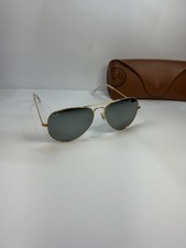 Ray-Ban Aviator Sunglasses RB3026 Large 62mm Gold Frame  Mirrored Lenses 001/30