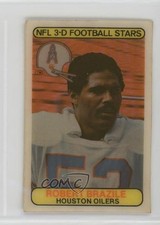1979 Stop 'n Go NFL 3-D Football Stars Robert Brazile #7 HOF 0nr3