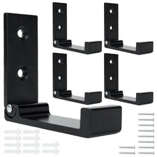 Aynoo Folding Coat Hooks 5Pcs Folding Wall Hooks Metal Heavy Duty Coat Towel