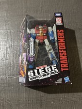 Transformers War For Cybertron Siege Starscream Voyager Class