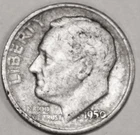 1950-S Roosevelt Dime - Circulated - #4951 FREE SHIPPING