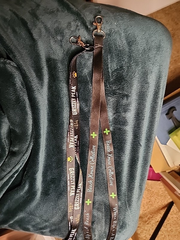 2 Lanyards 420 themed