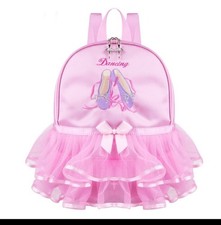 Cute Ballet Tutu Dress Dance Kits, Girls Personalized Waterproof Backpack / Bag
