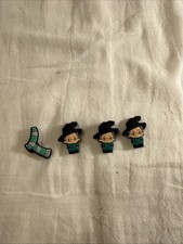 New: Harry Potter Prof. McGonagall Jibbitz for Crocs - Lot of 4 Shoe Charms
