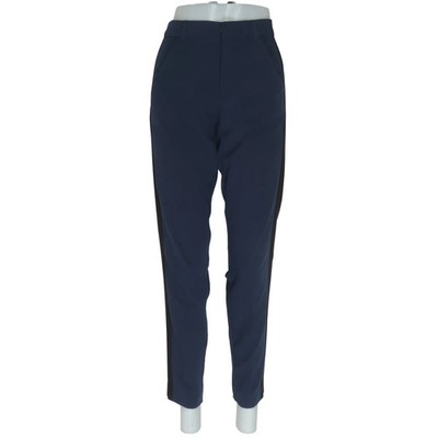 Custommade, Stoffhose, Größe: 36, Blau/Schwarz #kT7