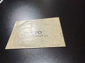 Panic Restaurant NES Nintendo Manual Aut&eacute;ntico NES-PR-USA Taito Raro