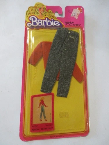 Vintage 1979 Barbie Fashion Collectibles - Jeans & Sweater