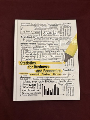 #ad Statistics for Business and Economics by Betty Thorne William Carlson and Paul $15.00